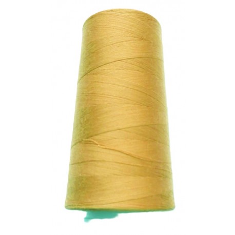 Spun Polyester Sewing Thread 50 S/2 (140) color 374 - rustic gold/4500 Y