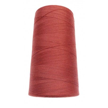 Polyester Spun Sewing Thread 50 S/2 (140) color 379 - dark red brick/4500 Y