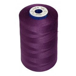 Universal Polyester Sewing Thread VIGA 120 5000 m color 0174 - eggplant