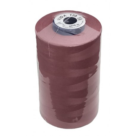Universal Polyester Sewing Thread VIGA 120 5000 m color 0607 - dark lilac