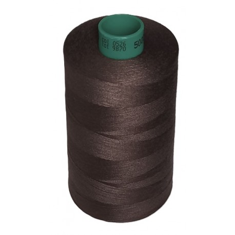 Universal Polyester Sewing Thread VIGA 120 5000 m color 0526 - dark brown