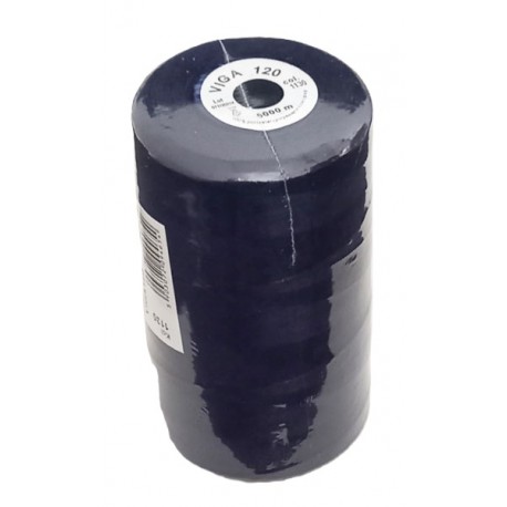 Universalūs siuvimo siūlai VIGA 120 5000 m spalva 1130 - tamsi mėlyna