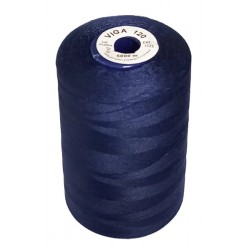 Universal Polyester Sewing Thread VIGA 120 5000 m color 1125 - dark blue