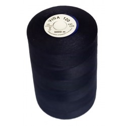 Universal Polyester Sewing Thread VIGA 120 5000 m color 1229 - black blue
