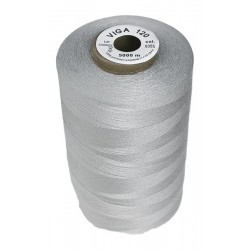 Universal Polyester Sewing Thread VIGA 120 5000 m color 0355 - grey