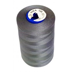 Universal Polyester Sewing Thread VIGA 120 5000 m color 1521 - dark grey