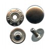 Snap Fasteners "ALFA" 12.5mm, steel, nickel/60 pcs.