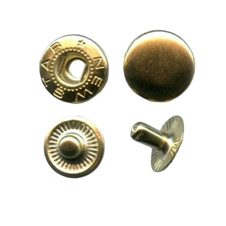 Spaudės "ALFA" 12.5mm geltonos/60vnt.