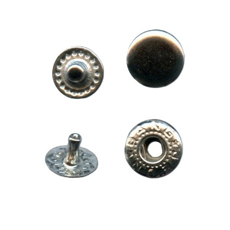 Snap Fasteners "ALFA 10.5"/nickel/60 pcs.