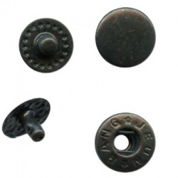 Snap Fasteners "ALFA 10.5"/black/60 pcs.