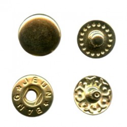 Snap Fasteners "ALFA 10.5mm"/gold/60 pcs.