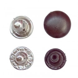 Spaudės "SEGMA" tipo 10 mm rudos/100 vnt.