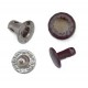 Multi Purpose SEGMA Type Snaps 10 mm brown/100 pcs.