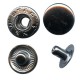 Snap Fasteners "ALFA 15" black nickel/60 pcs.