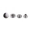 Snap Fasteners "ALFA 15" stainless nickel/60 pcs.