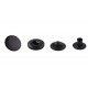 Snap Fasteners "ALFA 15" stainless black/60 pcs.