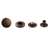 Snap Fasteners "ALFA 15" stainless old brass/60 pcs.