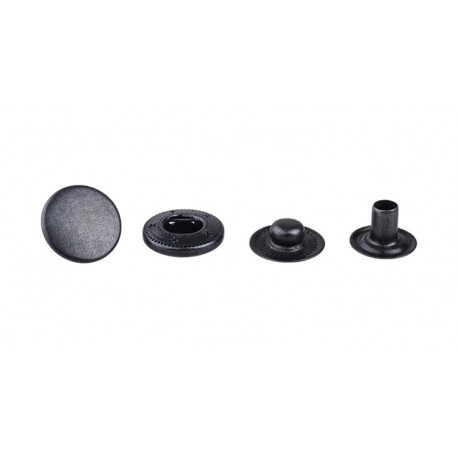15888 Snap Fasteners "ALFA 15"/black/60 pcs.