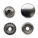 Snap Fasteners "STANDARD 12.5"/nickel/stainless/50 pcs.