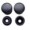 Snap Fasteners "STANDARD 15", double-sided, rustproof, nickel free, black/20 pcs.