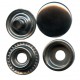 Snap Fasteners "STANDARD 15" black nickel/60 pcs.