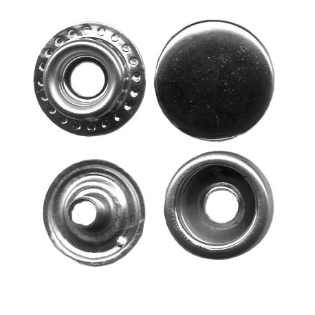 Spaudės "STANDARD 15"/nerūdijančios/nikelis/60 vnt.