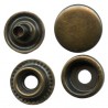 20625 Snap Fasteners "STANDARD 15"/stainless/old brass/60 pcs.