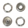 Spaudės-žiedeliai 9.7mm, nerūdijantys, nikelis/50vnt.
