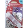 Spaudžių rinkinys "Auto Moto 15"/white cap/10 pcs.