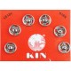 Sew-on Snap Fasteners Nr.1/2 7.5 mm nickel/6 pcs.