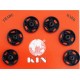 Snap Fasteners for sewing No.3 11mm black/6 pcs.