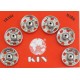 Snap Fasteners for sewing No.4 12.4mm nickel/6 pcs.