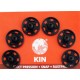 Snap Fasteners fo sewing No.4 12.4mm black/6 pcs.