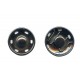 Sew-on Snap Fasteners 19 mm stainless, black nickel/1 pc.