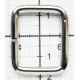 Steel Wire Loops Rectangles 25x20x4.0 mm/nickel/1 pc.