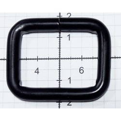 Steel Wire Loop 33/25/6 black mat/1 pc.