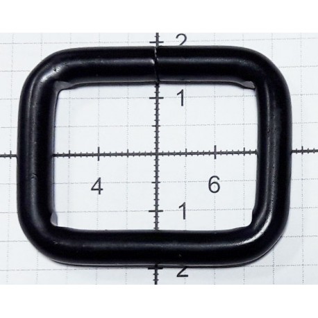 Steel Wire Loop 33/25/6 black mat/1 pc.