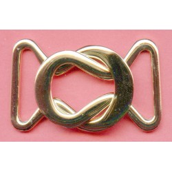 Decorative Buckle Closure Clasp KL-201 25mm gold/1 pc.