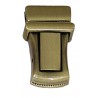 Tuck lock clasp art.7631300102/old brass/20mm/1pc.