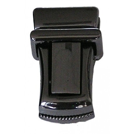 Tuck lock clasp art.7631300105/graphite/20/1pc.