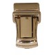 Tuck lock clasp art.7631300111/gold/20mm/1pc.