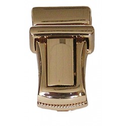 Tuck lock clasp art.7631300111/gold/20mm/1pc.