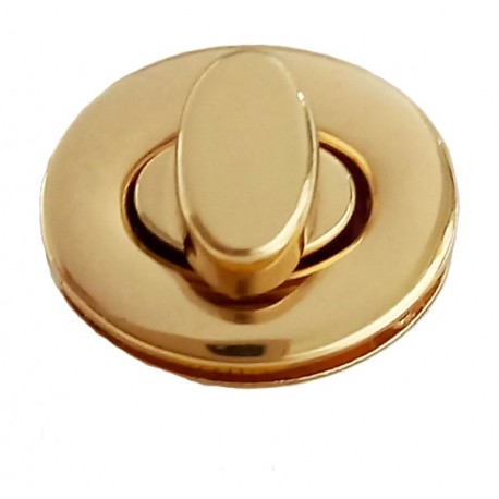 Turn Lock Clasp art.763132.0111/25x20/gold/1 pc.
