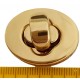 Turn Lock Clasp art.763133.0111/30x23/gold/1 pc.