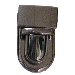 Tuck lock clasp art.7631290105/graphite/24mm/1pc.