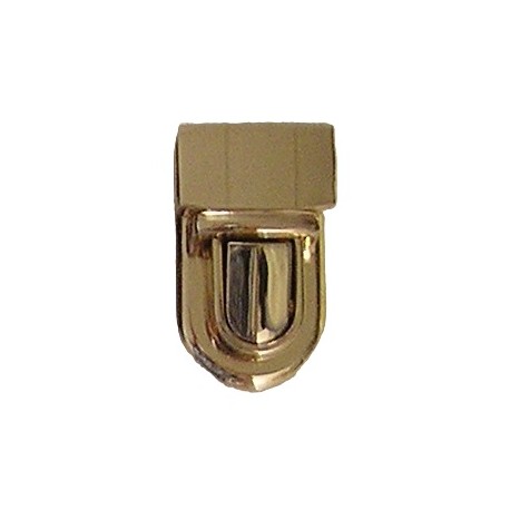 Tuck lock clasp art.7631290111/gold/24mm/1pc.