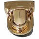 Tuck lock clasp art.7631280111/34mm/gold/1 pc.