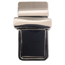 Tuck lock clasp art.3105210/06/22mm nickel/1pc.