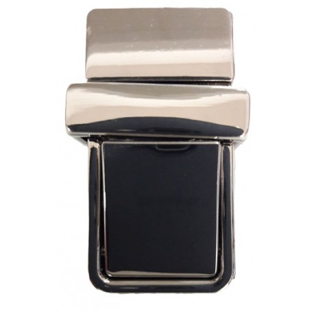 Tuck lock clasp art.3105210/06/22mm nickel/1pc.