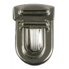 Tuck lock clasp art.785P/20 nickel/1 pc.